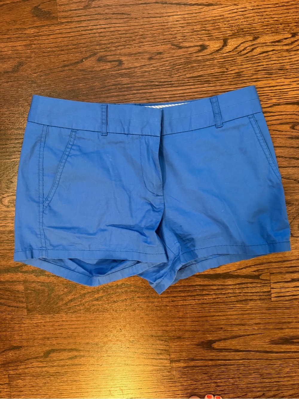 J. Crew Bright Blue Casual Chino Shorts